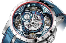 Компания Roger Dubuis представила часы Excalibur Quatuor Cobalt MicroMelt